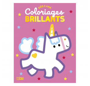 Coloriages Brillants Licornes - Livres et histoires | Edunova