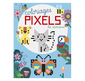Coloriages Pixels : les Animaux - Livres et histoires | Edunova