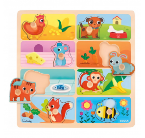 Goula : Puzzle Mon Repas Préféré - Jeux éducatifs | Edunova 2