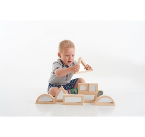 8 Blocs Miroirs - Matériel Montessori | Edunova