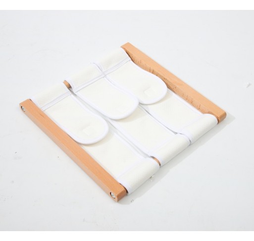 Petit Cadre D'habillage en Hêtre - Velcro - Matériel Montessori | Edunova
