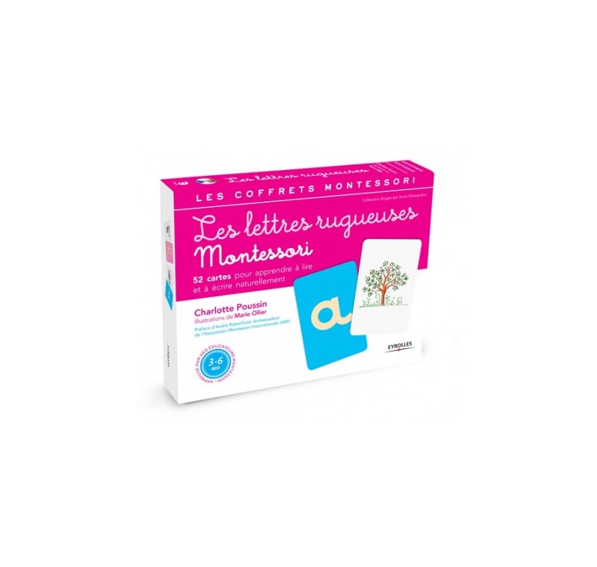 Les Lettres Rugueuses Montessori - Coffrets et cadeaux | Edunova