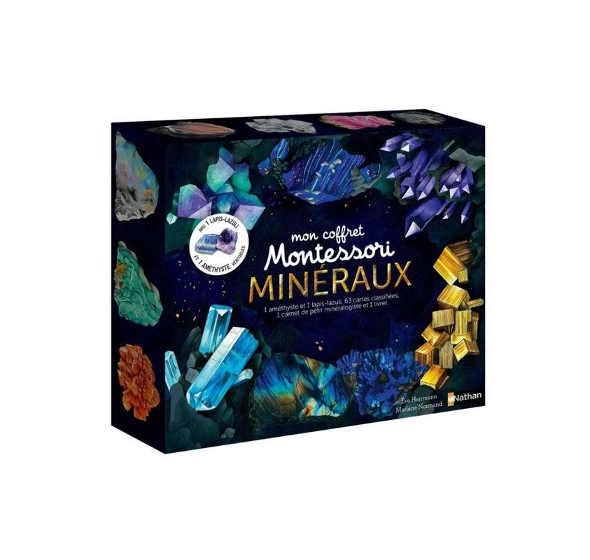 Mon Coffret Montessori - Minéraux - Coffrets et cadeaux | Edunova