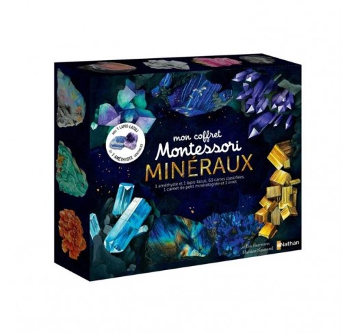 Mon Coffret Montessori - Minéraux - Coffrets et cadeaux | Edunova