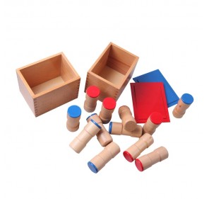 Boites des Sons (en Hêtre) - Matériel Montessori | Edunova 2