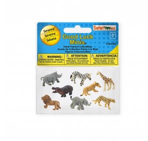 Mini Figurines Animaux de la Savane - Figurines et miniatures | Edunova