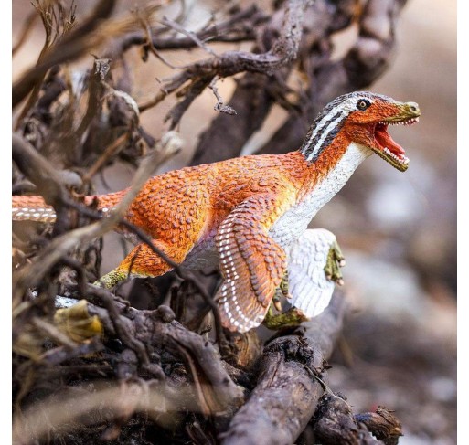 Vélociraptor À Plumes | Edunova Maroc