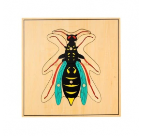 Puzzle de la Guêpe - Matériel Montessori | Edunova