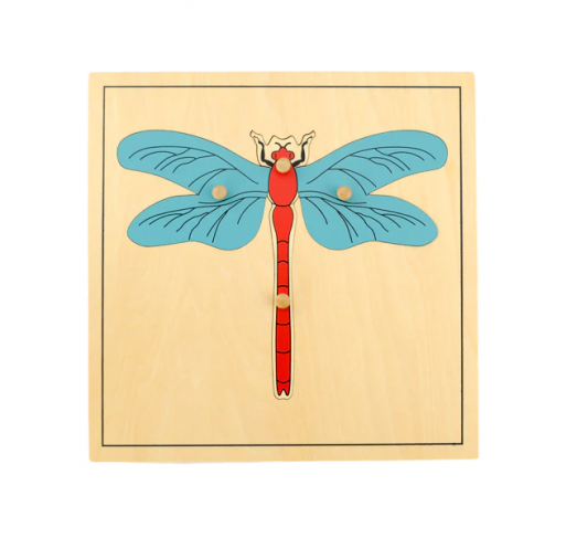 Puzzle de la Libellule - Matériel Montessori | Edunova