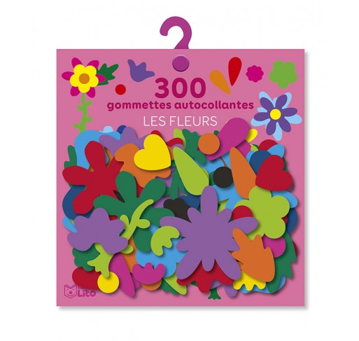 Gommettes : les Fleurs - Jeux éducatifs | Edunova