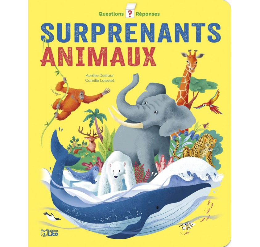 Questions-réponses : Surprenants Animaux - Livres et histoires | Edunova
