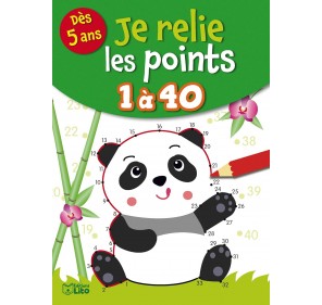Je Relie les Points de 1 À 40 - Livres et histoires | Edunova