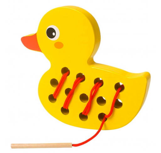 Laçage Canard en Bois | Edunova Maroc