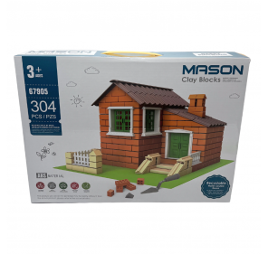 Grande Villa a Construire en Briques de 304 Pcs - Jeux éducatifs | Edunova