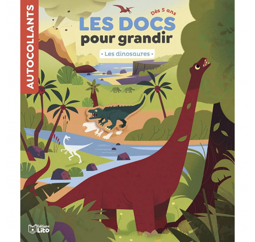 Les Docs pour Grandir : les Dinosaures Dès 5 Ans - Livres et histoires | Edunova