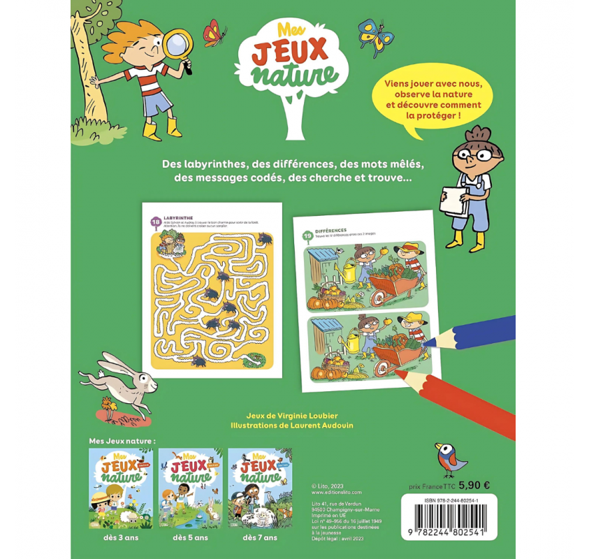 Mes Jeux Nature Dès 9 Ans | Edunova Maroc