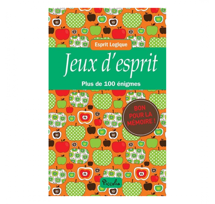 Jeux D'esprit : Plus de 100 Énigmes - Livres et histoires | Edunova