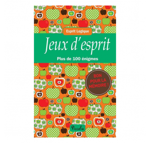 Jeux D'esprit : Plus de 100 Énigmes - Livres et histoires | Edunova