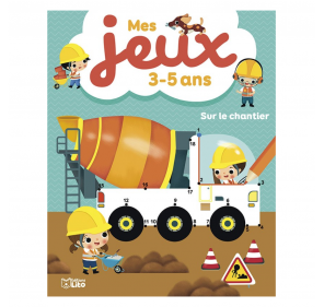 Cahier Mes Jeux : sur le Chantier - Livres et histoires | Edunova